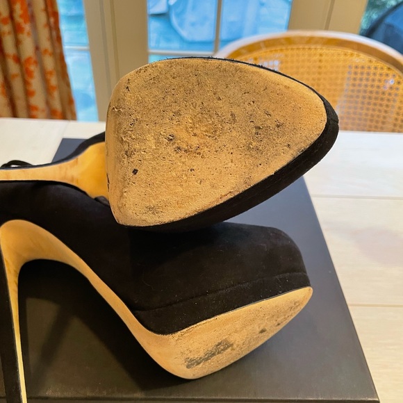 Giuseppe Zanotti ladies suede platforms - Picture 5 of 8